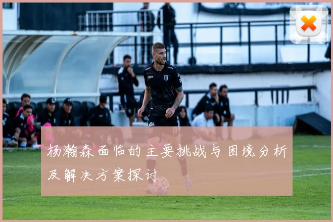 杨瀚森面临的主要挑战与困境分析及解决方案探讨